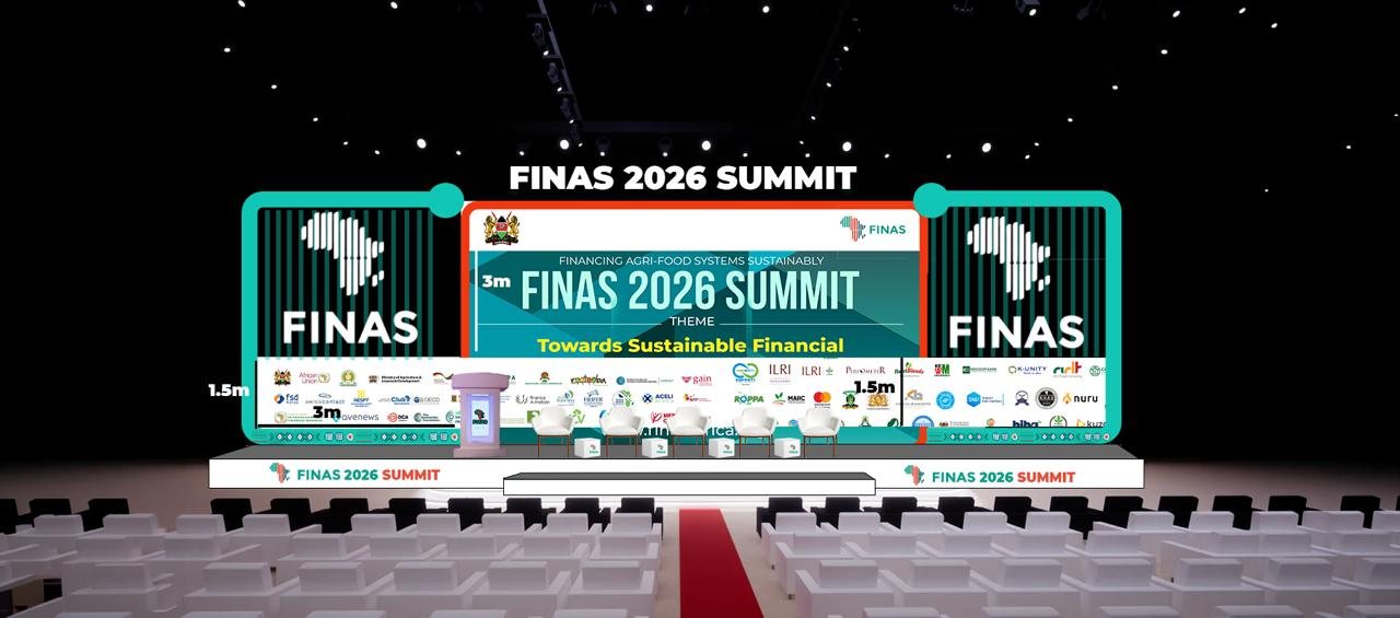 FINAS 2026 Summit — main stage design