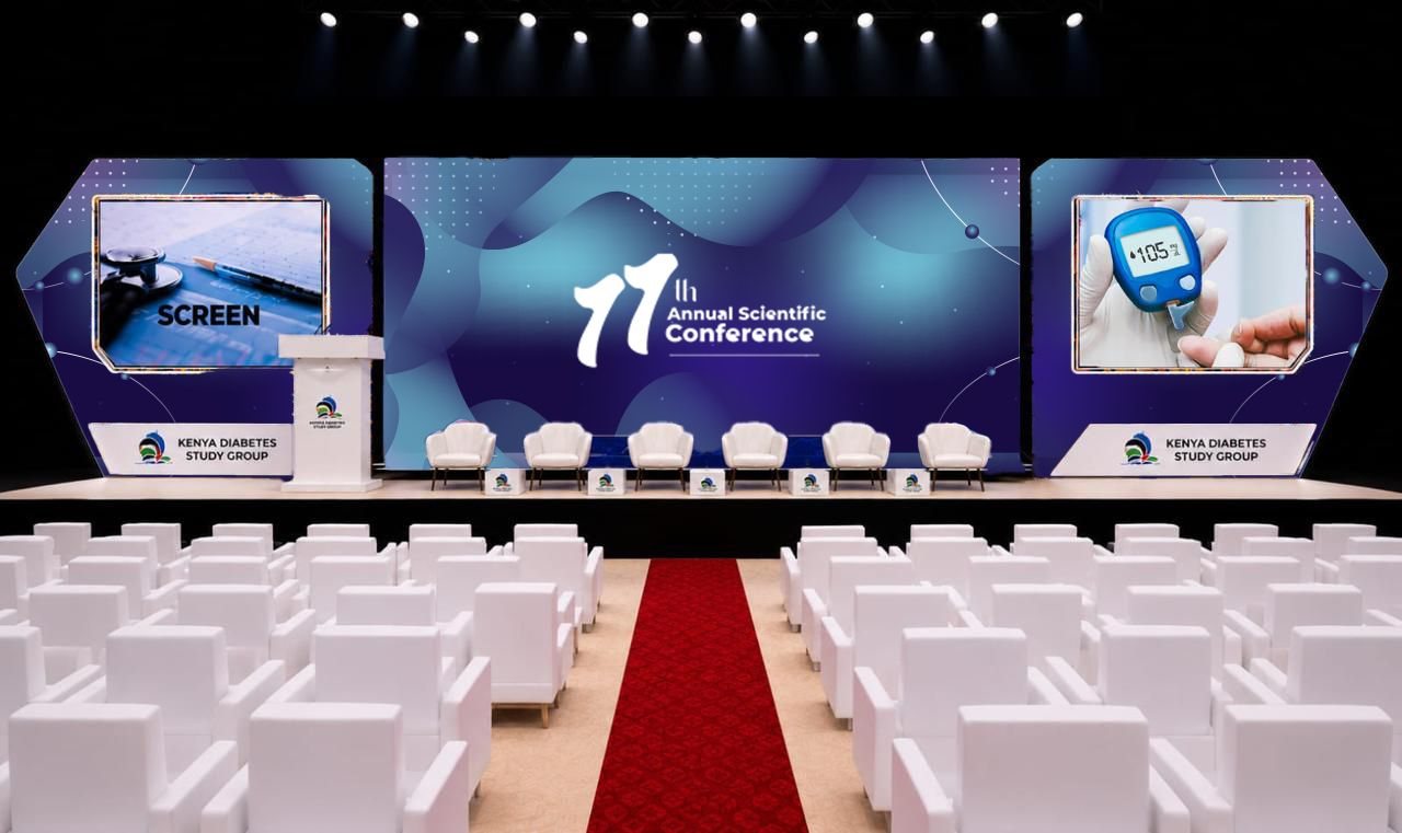 KDSG 11th Annual Scientific Conference — stage design